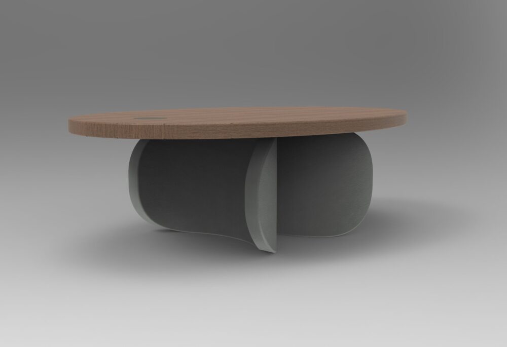 The Oval Dot Center Table - Image 3